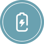 Rechargeable 1000mAh Battery Life